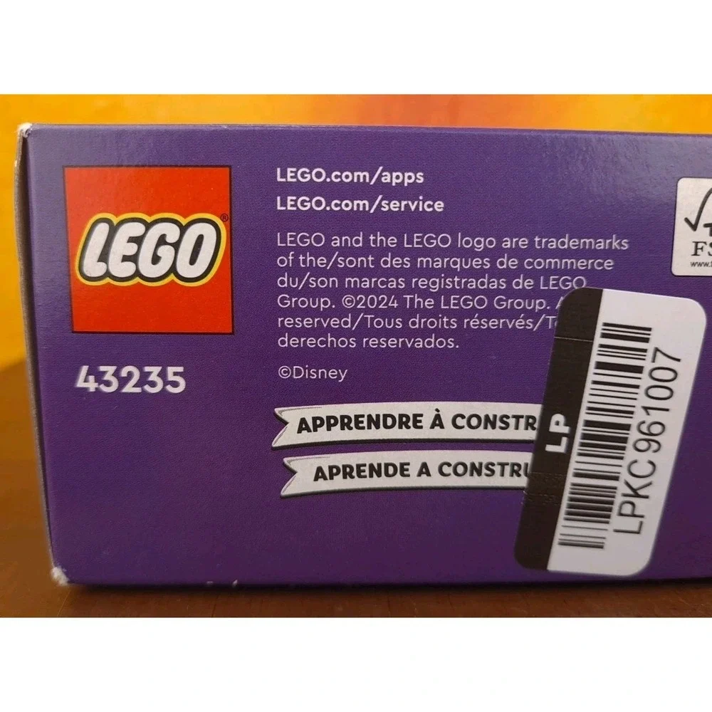 Lego Disney 43235 Ariel's Music Stage Building Toy NIB 60 pieces Little Mermaid - Picture 7 of 8